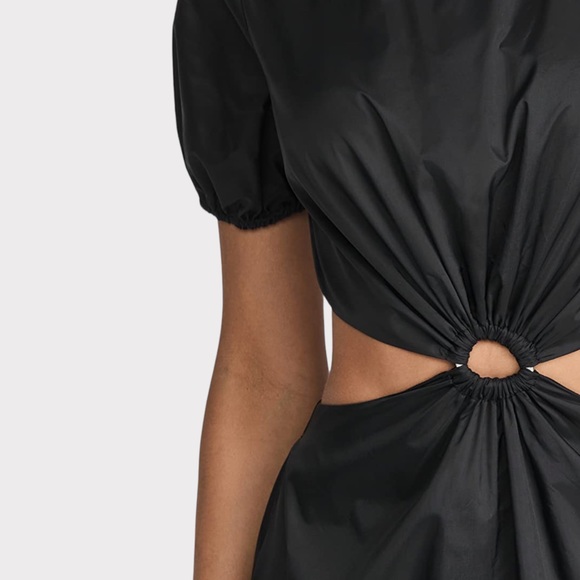 STAUD - Calypso Cutout Maxi Dress - Black - Size 16 - Picture 5 of 10